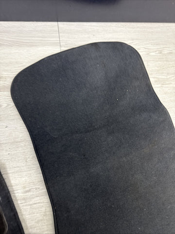 Genuine 01-06 BMW E46 M3 Carpets Floor Mats Black Front