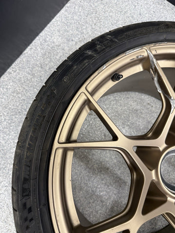 OEM Porsche 718 GT4RS GT4 RS Cayman 20" Wheel Rim 20x11 Rear 9GT601025E