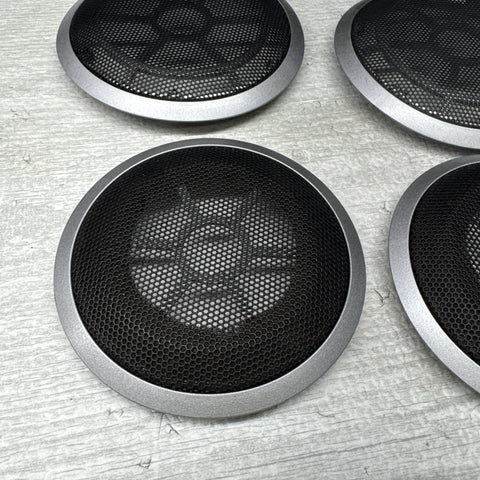 07-13 BMW E92 E93 3-Series 2dr Front Rear Door Individual Speaker Covers Trims