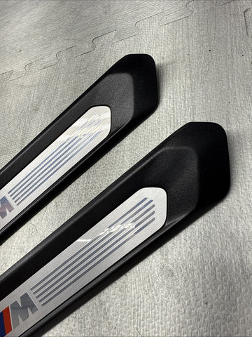 BMW OEM Front Entrance Covers Door Sills Plates 8068487 X3 G01 G08 X4 G02