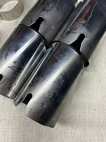 BMW 15-20 F80 F82 F83 F87 M2 M3 M4 Exhaust Tips Chrome 18107853892