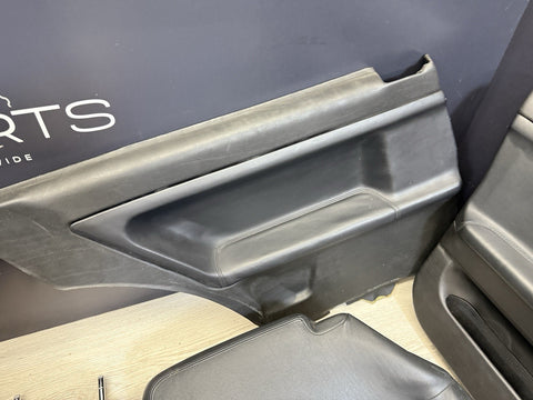 95-99 BMW E36 M3 COUPE SPORT VADER SEATS BLACK LEATHER OEM SET