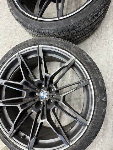 BMW M2 M3 M4 FACTORY OEM G80 G82 G83 19”/20” 825M COMPETITION RIMS WHEELS SET