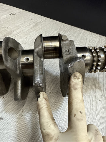 Genuine OEM Crankshaft Crank Shaft 08-13 BMW E90 E92 E93 M3 S65 *Housing Scrapes