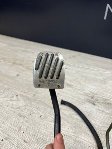 01-06 BMW E46 M3 OEM Clutch and Brake Pedal Assembly + Pedal Covers