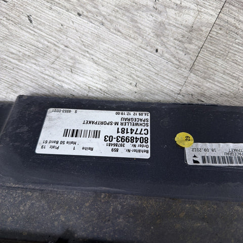 BMW F10 11-16 Left Side Skirt Rocker Panel Molding USED OEM Space Gray