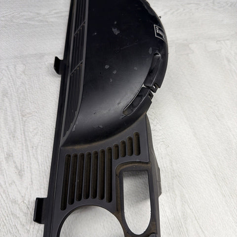 01-06 BMW E46 CONVERTIBLE REAR SEAT ROLLOVER BAR TRIM COVER 8204279 OEM BLACK