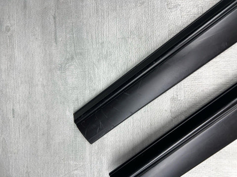 BMW Z3 Z3M Roadster Door Sills Trims Carpet Holder Black 96-02 OEM