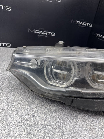 BMW M3 M4 F80 F82 F83 Front Left Adaptive LED Headlight 2015 - 2017 OEM *Damaged
