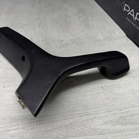 83-93 BMW M3 E30 FRONT DOOR GRAB HANDLE BLACK ARM REST LEFT SIDE 1884363 OEM