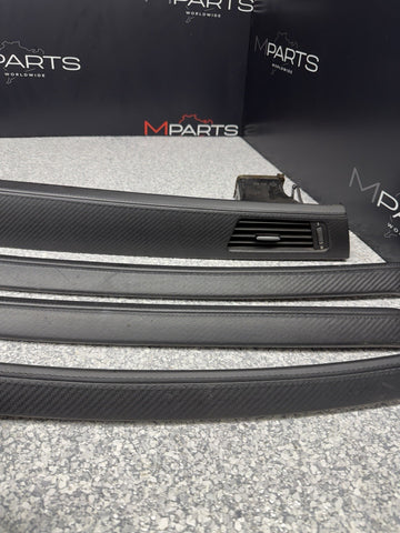 08-13 BMW E92 M3 Interior Trim Set Carbon Leather OEM