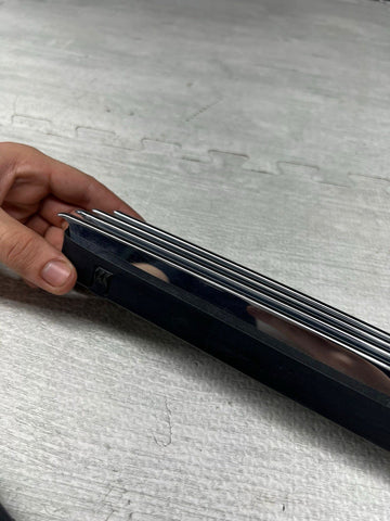 01-06 BMW E46 M3 Fender Vent Grilles Grills Trims Chrome OEM No Emblems