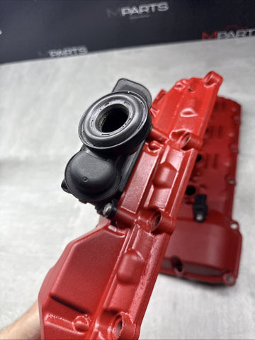 2008-2013 BMW E90 E92 E93 M3 S65 V8 Valve Covers Pair LH RH 7838268 7838267 Red