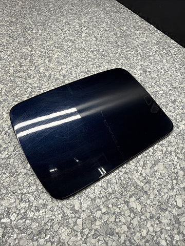 01-06 BMW E46 M3 Rear Fuel Gas Tank Flap Filler Lid Cover Cap Carbon Black OEM