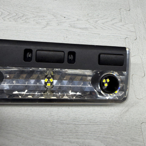 01-06 BMW E46 M3 Front Upper Interior Reading Dome Light Panel Black OEM 8364929