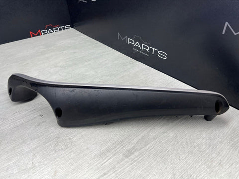 01-06 BMW E46 M3 Brushed Aluminum/Black Door Trim Armrest Right Front Passenger