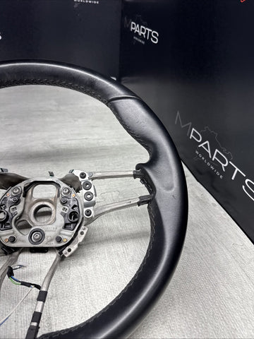 2015-2023 PORSCHE MACAN STEERING WHEEL W/ SHIFT PADDLES 30K MILES