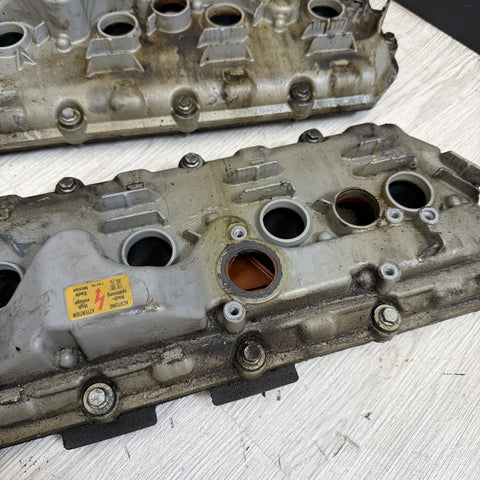 2008-2013 BMW E90 E92 E93 M3 S65 V8 Valve Covers Pair LH RH 7838268 7838267