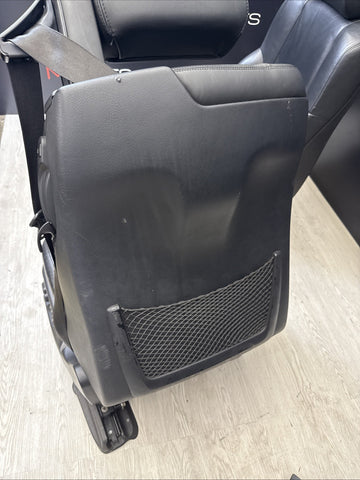 01-06 BMW E46 M3 Convertible Interior Front Heated Seats Black