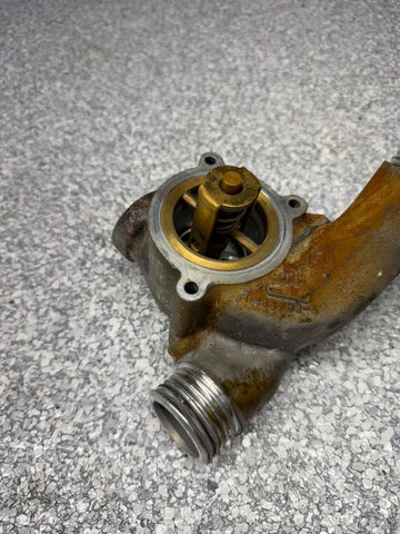 01-06 BMW M3 E46 S54 Thermostat housing 3.2 S54B32 OEM 11537838120