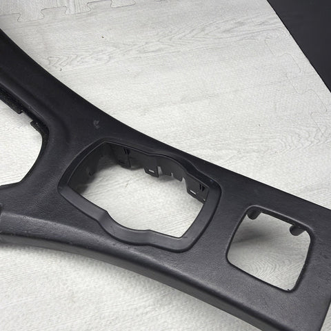 09-13 BMW E93 M3 MANUAL CIC LEATHER CENTER CONSOLE TRIM
