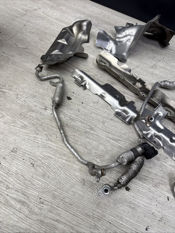 15-20 BMW F80 F82 F83 M3 M4 S55 Turbos Coolant Lines Pipes 7850278 7850279