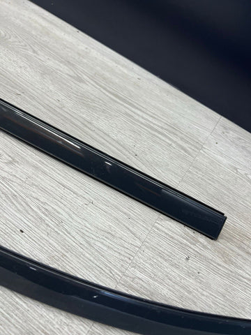 14-25 BMW F16 X6 F86 X6M Roof Drip Mouldings Trims Dravit Grey Pair Set OEM