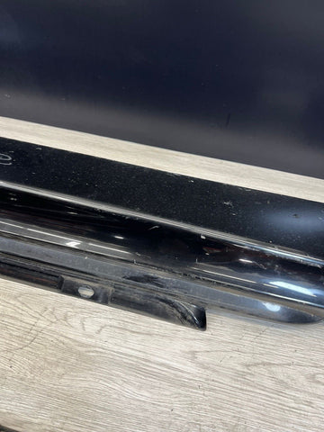 06-10 BMW E63 E64 M6 Side Skirts Rocker Panels Black Sapphire OEM