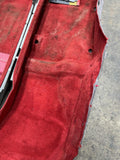 Honda S2000 S2K Full OEM Genuine Garnish Red Interior Floor Carpets