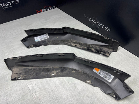 21-25 OEM BMW G80 M3 Sedan Rear Bumper Lower Trims Spoilers Gloss Black OEM