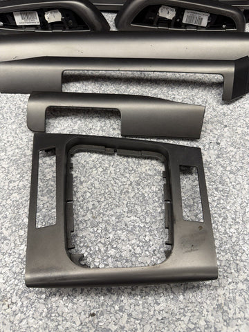 01-06 BMW E46 M3 Convertible Interior Armrests Trim Set Titan Shadow *Notes*