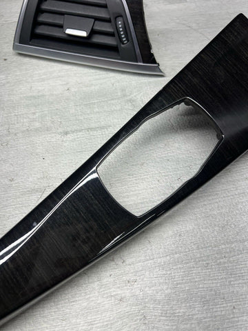 Interior Wood Grain Shifter Trim OEM BMW F30 F31 F80 320i 328i 335i M3