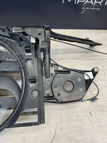 (PICKUP ONLY) BMW E46 M3 01-06 FRONT CLIP RADIATOR SUPPORT AUX FAN ORIGINAL