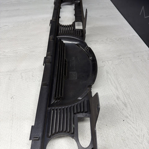 01-06 BMW E46 CONVERTIBLE REAR SEAT ROLLOVER BAR TRIM COVER 8204279 OEM BLACK