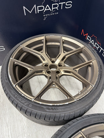 22” Vossen HF-5 BMW F96 X6M 5x112 22x10.5 ET14 22x11.5 ET28 Rims Wheels Set