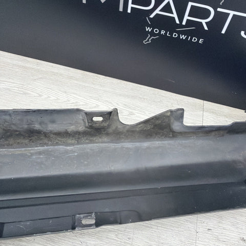 OEM BMW F12 F13 640 650 M6 Passenger Side Rocker Skirt Trim Panel Black Sapphire