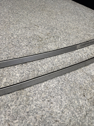 BMW E46 325 330 M3 Roof Rails Moldings Trims Pair Coupe OEM