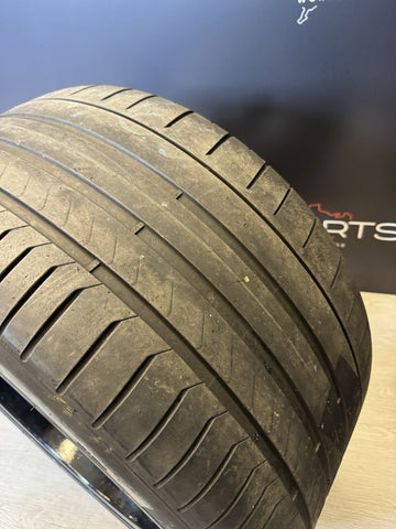 PORSCHE TAYCAN MISSION E REAR WHEEL RIM 21x11.5 ET66 9J1601025AB *Repaired Crack