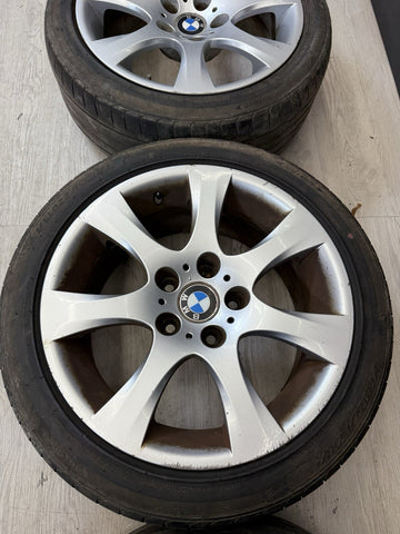 07-13 BMW E90 E91 E92 E93 STYLE 185 FACTORY 17" WHEELS RIMS 17x8 6764623 OEM