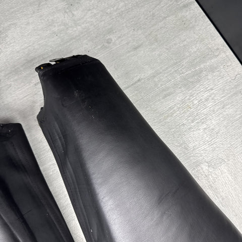 BMW E46 01-05 325ci 330ci M3 Coupe Rear Side Seat Bolsters Black