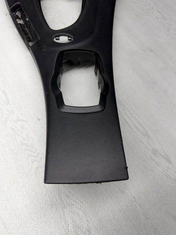 9-13 BMW M3 E92 E93 AUTOMATIC SHIFTER COVER BEZEL PANEL Black OEM 7903962 *notes