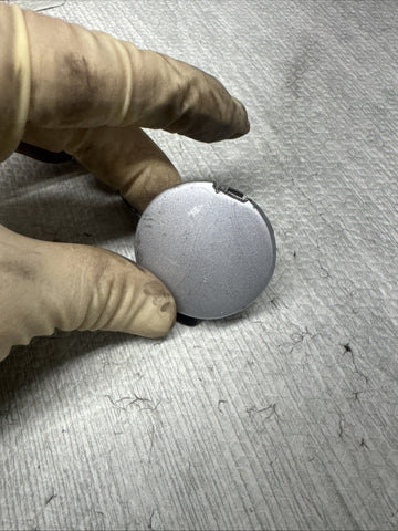 BMW E46 M3 Front Bumper Tow Hook Eye Cover 2695250 OEM Titan Silver