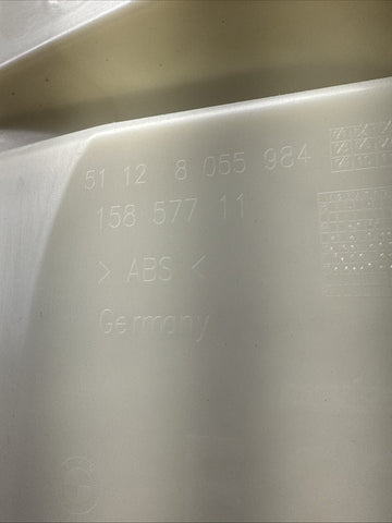 15-20 BMW F80 M3 REAR BUMPER RIGHT BRACKET GUARD GUIDE 51128055984 ORIGINAL