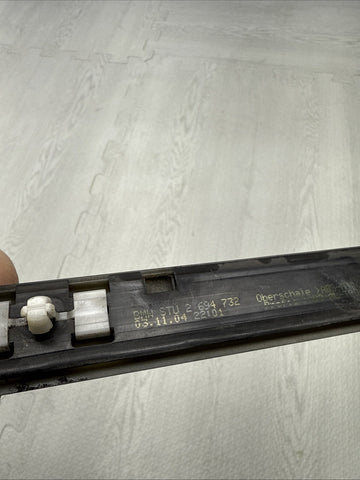 00-06 BMW E46 M3 Rear Right Side Quarter Panel Trim Jet Black OEM 2694732