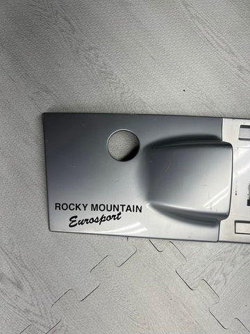 Rear Trunk Lid Lisence Plate Cover Trim Silver OEM BMW E36 Z3 M Roadster 1998-02