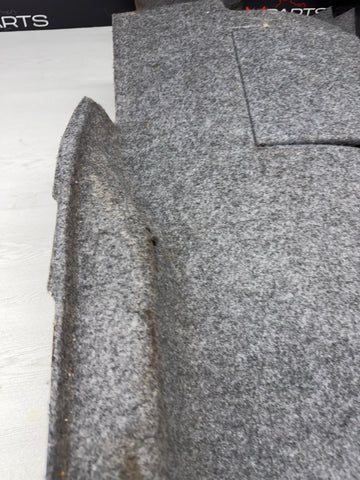 BMW 01-06 E46 325 330 M3 Coupe Rear Left Driver Trunk Liner Carpet OEM