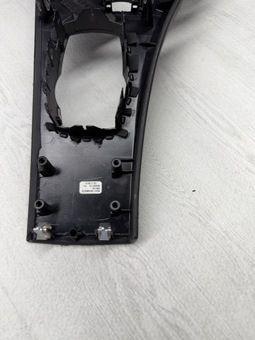 9-13 BMW M3 E92 E93 AUTOMATIC SHIFTER COVER BEZEL PANEL Black OEM 7903962 *notes
