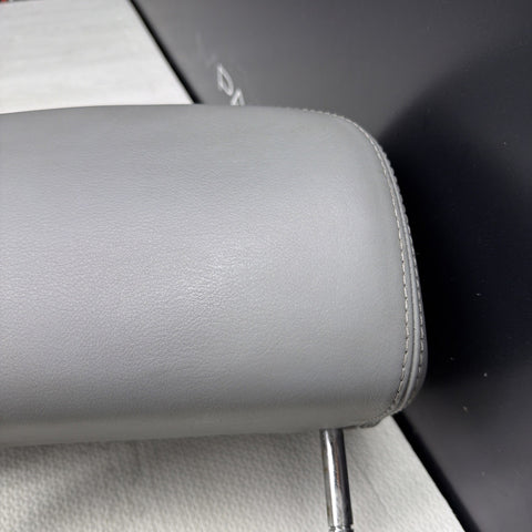 2001-2006 BMW E46 M3 Convertible Grey Rear Headrests Head Rests Pair OEM