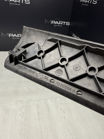 01-06 BMW E46 M3 Interior Dash Right Passenger Trim Brushed Aluminum