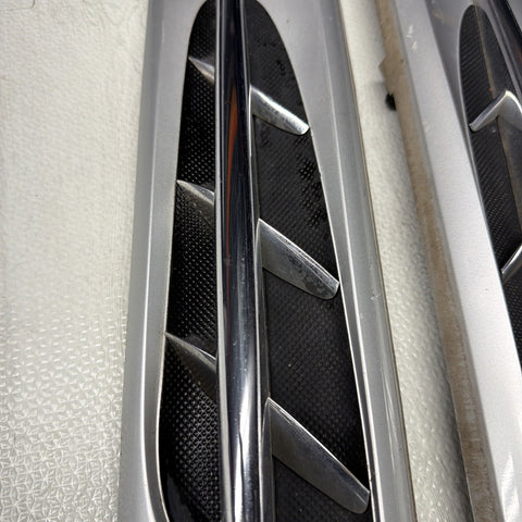 98-02 BMW Z3 M Z3M Fender Hood Vent Grilles Grilles Pair OEM Silver